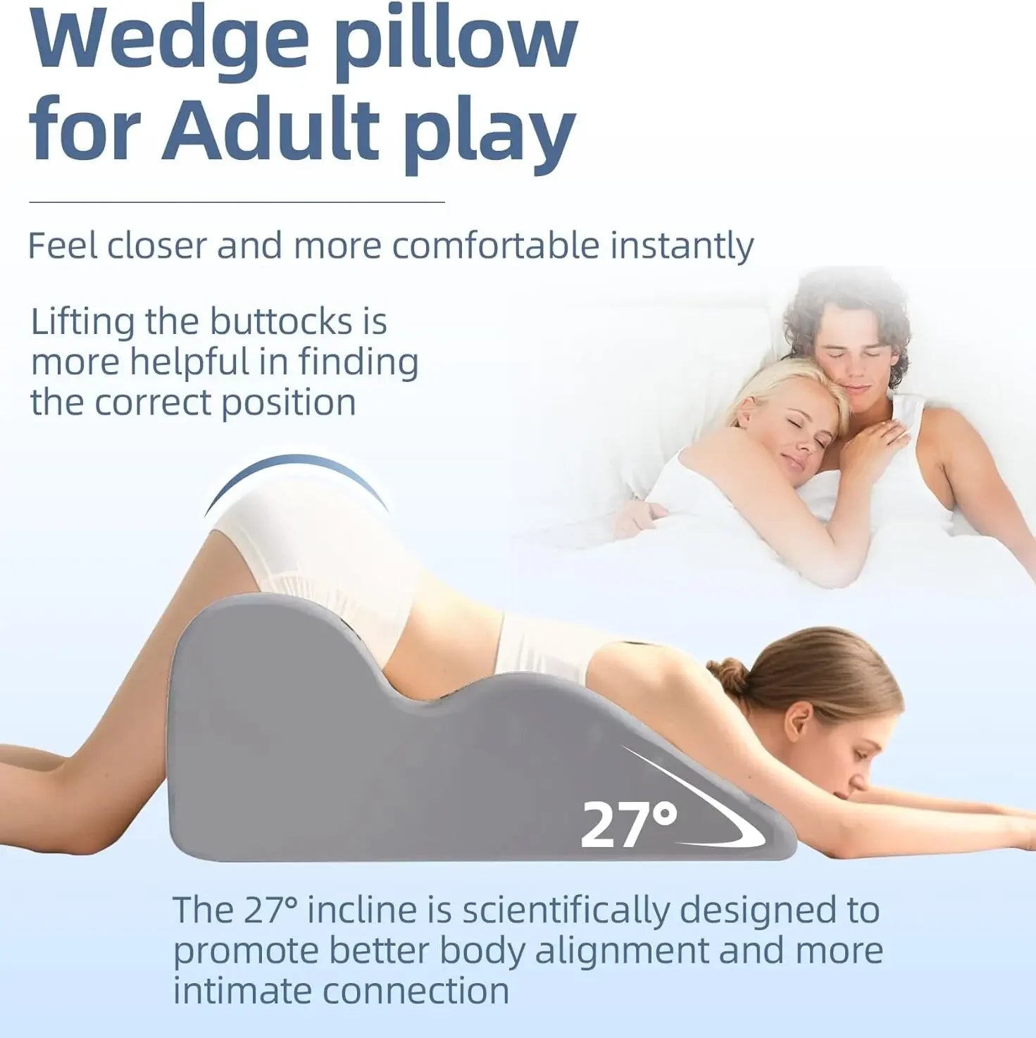 27 Degree Ergonomic Intimacy Wedge